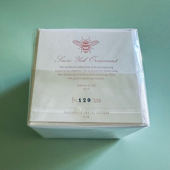 Mark Ryden Snow Yak Porterhouse 2017 Ornament 120/250 New Never Opened. NWT - Picture 14 of 15